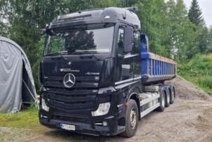 Mercedes-Benz Actros 3563 L 8x4-430 tridem Koukkuauto