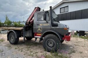 Mercedes-Benz Unimog 4x4 Hiab 077