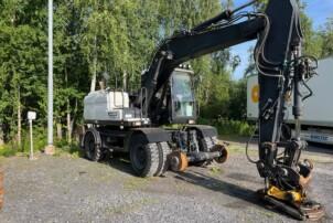 Doosan DX160W-3 Ratavarustelu