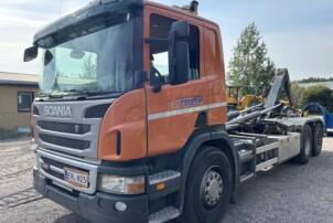 Scania P440 6x2 + Palift koukkulaite