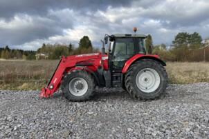 Massey Ferguson 6480 + MF966 Dyna6