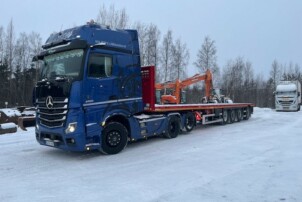 Mercedes-Benz Actros 2653 6*2 + Kässbohrer Maxima kärry