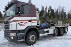 Scania G420 8X2*4 koukkuauto