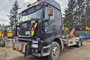 Iveco Stralis 480 18t koukkulaitteella