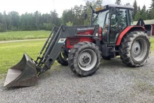Massey Ferguson 4260 CA-24-4x4 + Quicke 650