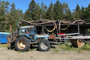 Doofor DF530S kallioporakone + Ford New Holland 5610