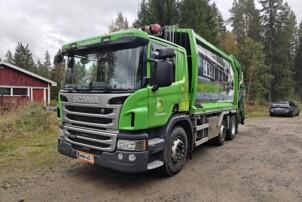 Scania P410 DB6*2/4HNB Euro 6 + Pakkari Norba N3V 20 H 25