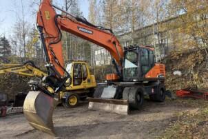 Doosan DX170W Novatron Engcon