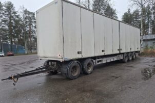 5-akselinen paripyöräkärry Kaupe