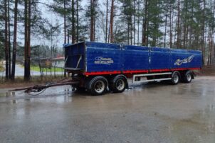 Jyki 4- akselinen kippiperävaunu