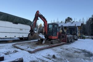 Kubota U36-4 Rototilt