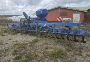 Köckerling grasmaster, rikkaäes 6m + kylvölaite
