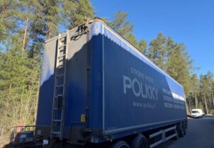 Kilafors ketjupurkukärry 5.akselinen