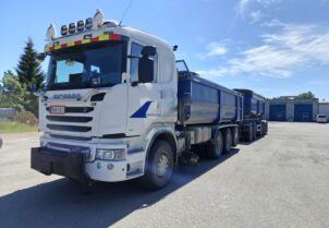 Scania G490 LB 8x4-4 HSA sora-yhdistelmä