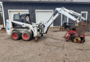 Bobcat 753 + laaja lisävarustepaketti